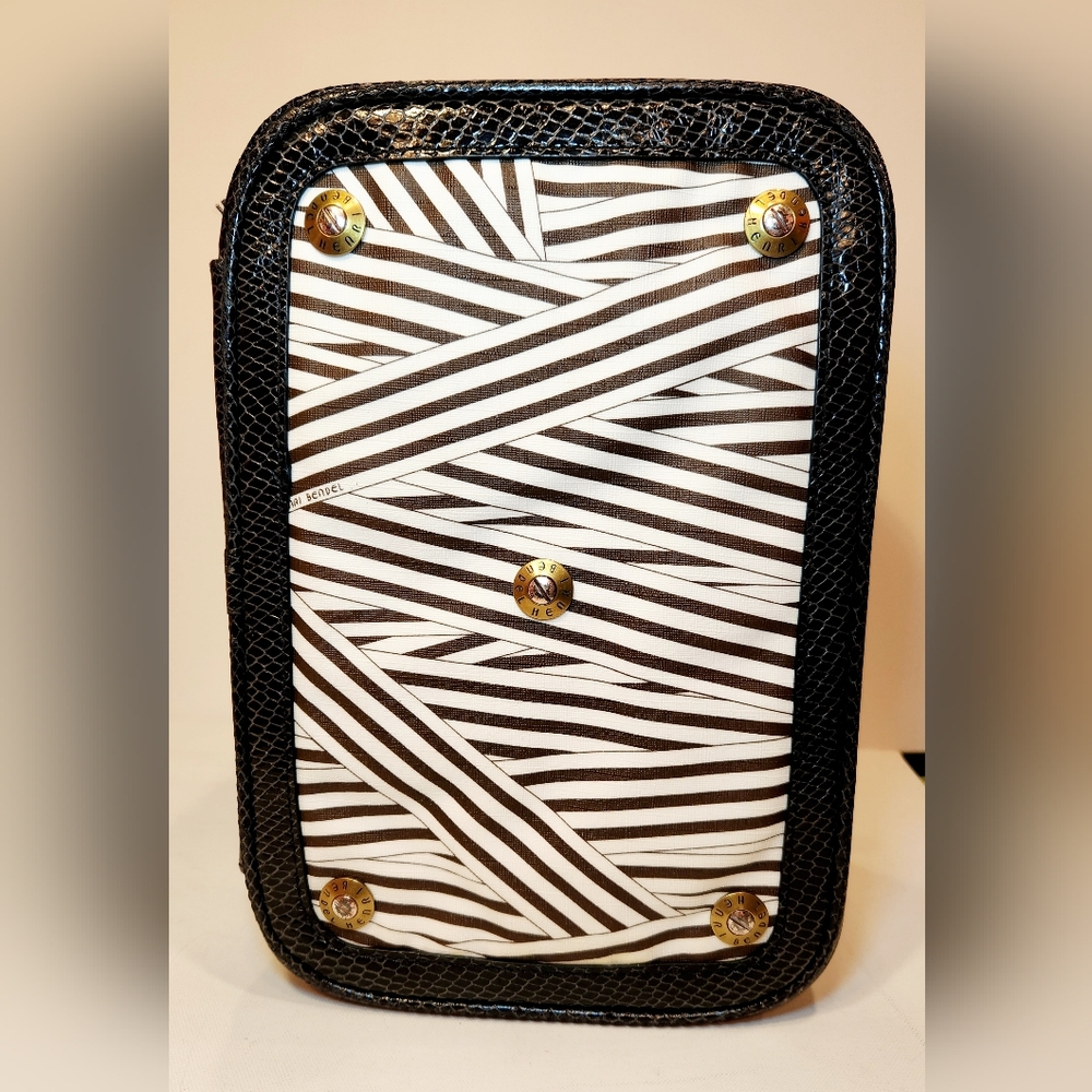 Henri Bendel Disturbed Pattern Train Case - image 5